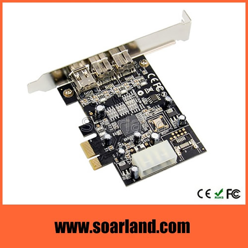 PCIe to Firewire 800 1394B Adapter Card