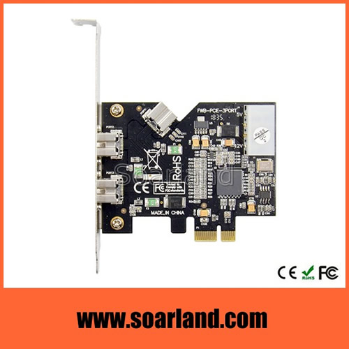 PCIe to Firewire 800 1394B Adapter Card