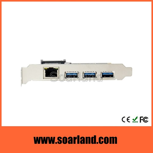 PCIe 3 Ports USB 3.0 RJ45 COMBO