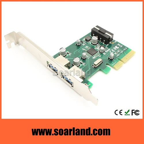 2-Port USB 3.1 Type-A PCIe Card