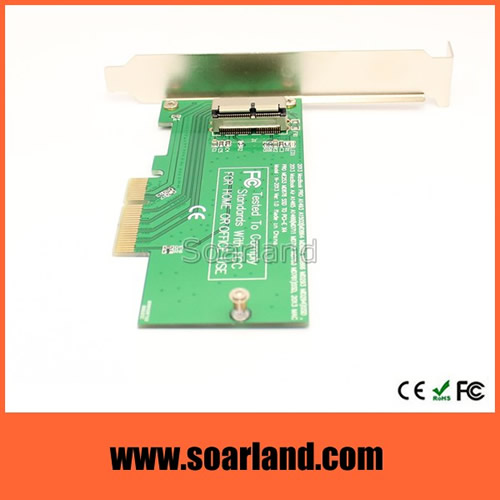 2013 2014 MacBook SSD Connector to PCIe x4 Adapter