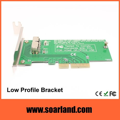 2013 2014 MacBook SSD Connector to PCIe x4 Adapter