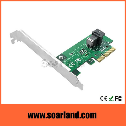 PCIe SFF-8643 NVMe SSD Adapter Card