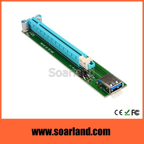 pcie x1 to x16 riser usb 3.0