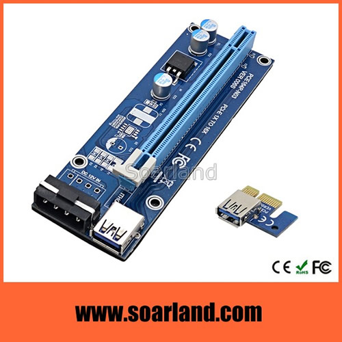 PCIe x1 to x16 extender cable