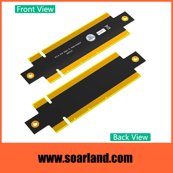 PCIe 3.0 x16 Male to Male Riser Card