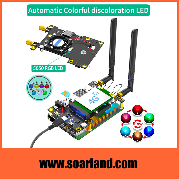 Raspberry Pi GPIO 3G 4G Adapter