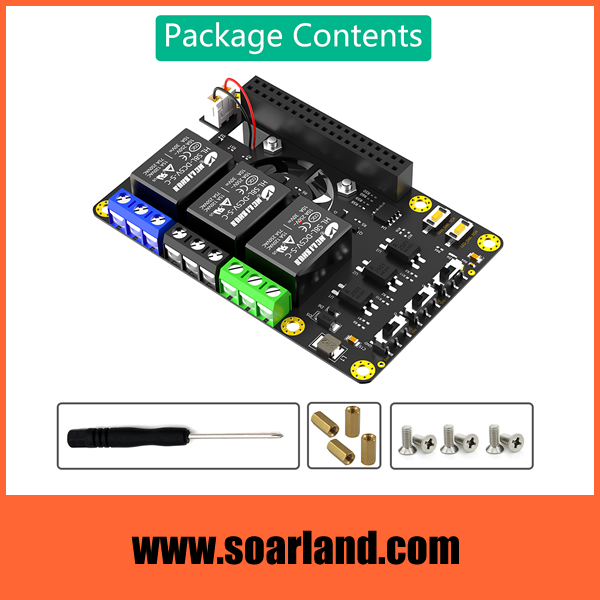 Raspberry Pi Power Relay Board Expansion Module