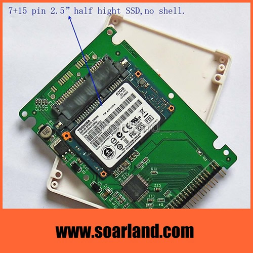 Half Slim SATA SSD to 2.5 inch IDE Enclosure