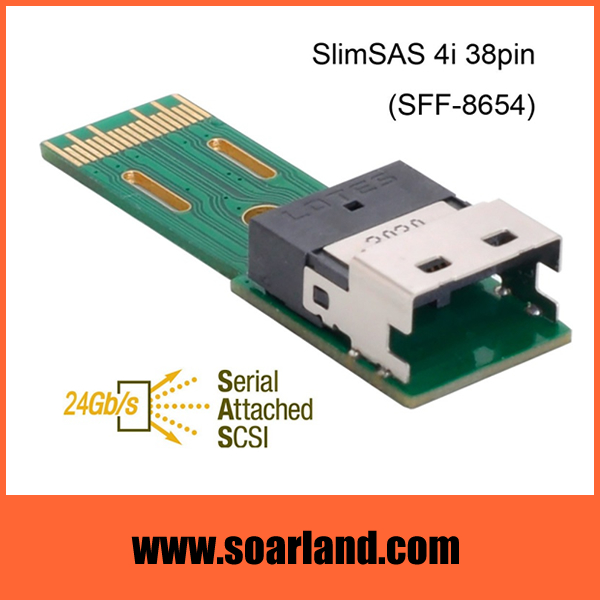 SlimSAS 4i SFF-8654 Extender