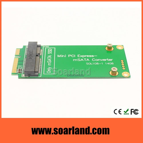 mSATA to mini PCIe Adapter