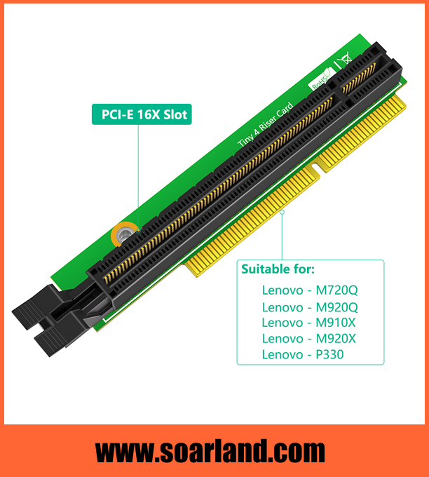 ThinkCentre Gen 4 Tiny to PCIe x16 Adapter Riser Card