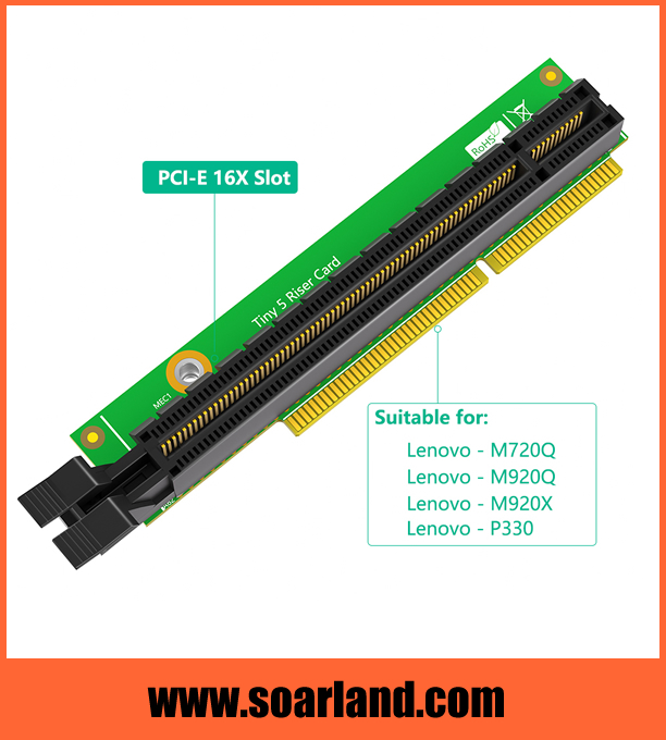 ThinkCentre Gen 5 Tiny to PCIe x16 Adapter Riser Card