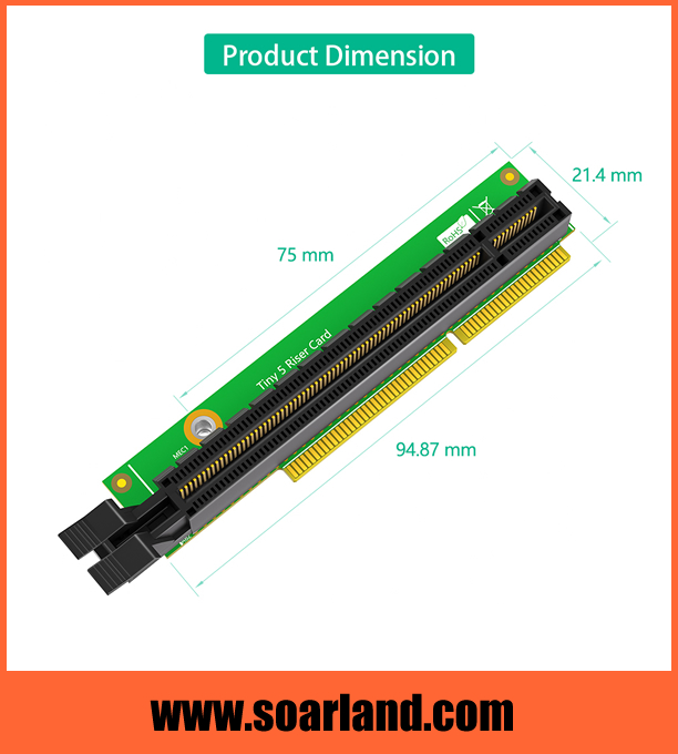 ThinkCentre Gen 5 Tiny to PCIe x16 Adapter Riser Card