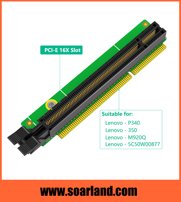 ThinkCentre Gen 6 Tiny to PCIe x16 Adapter Riser Card