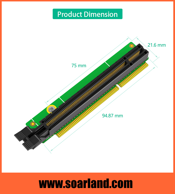 ThinkCentre Gen 6 Tiny to PCIe x16 Adapter Riser Card