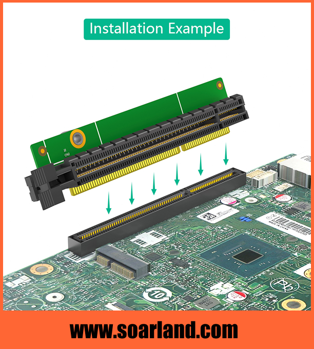 ThinkCentre Gen 6 Tiny to PCIe x16 Adapter Riser Card