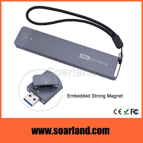 USB 3.1 NVMe KEY-M M.2 Enclosure