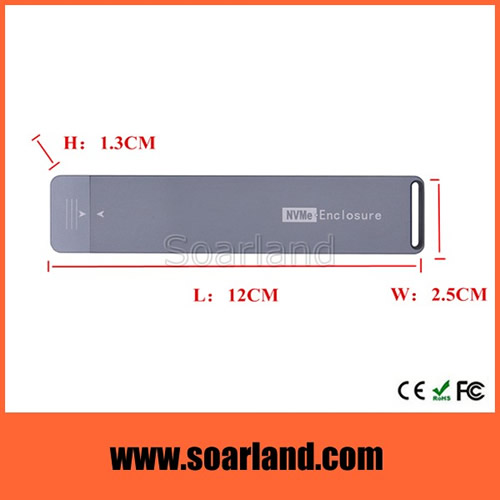 USB 3.1 NVMe KEY-M M.2 Enclosure