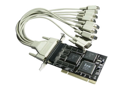 8-Port Serial RS-232 PCI Card