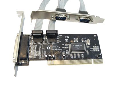 2-Port Serial 1-Port Parallel PCI Card