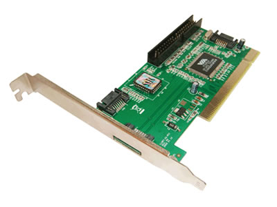 VT6421 3-Port SATA 1-Port IDE PCI Card