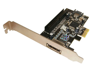 JMB363 ESATA SATA IDE PCI-Express-Karte