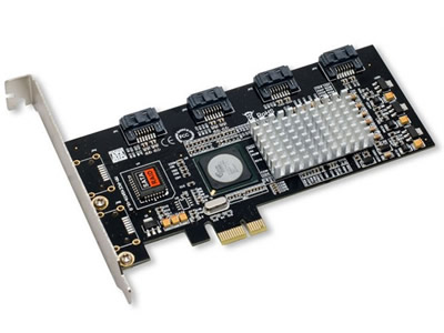 SIL3124 4-Port SATA II PCI-Express Card