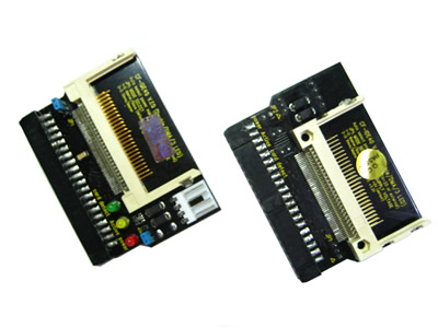 3-LEDs Dual CF Card 40-pin Female IDE Adapter