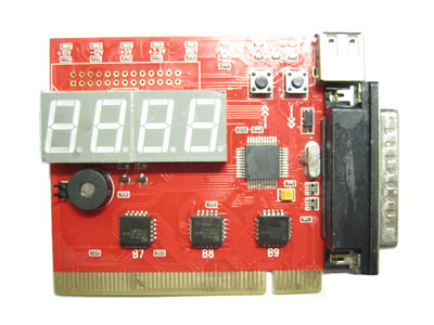 4-Digit PCI / LPT Motherboard Diagnostic Debug Card