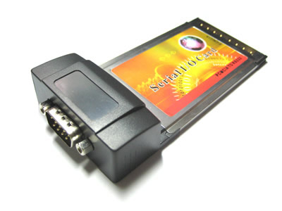 1-Port RS-232 DB9 PCMCIA Cardbus Serial Adapter
