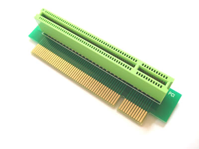 1U 32Bit Single Slot 90-Grad rechtwinklig PCI Riser Card