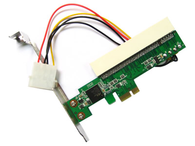 Bracket PCI zu PCI-E 1x Riser Card Extender
