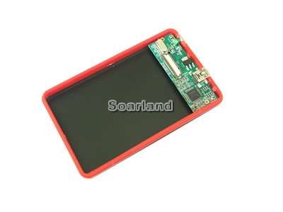 1.8 INCH 24-PIN LIF USB 2.0 Adapter + HDD Case