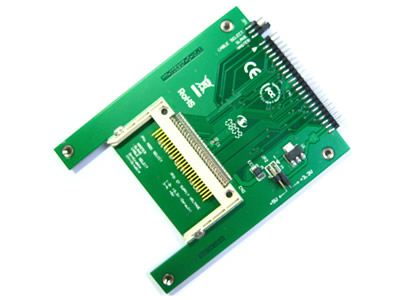 Four Mounting Holes 44-Pin Male IDE To CF Card Adapter