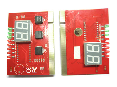 Dual LEDs PCI Motherboard Diagnostic Debug Card