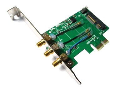 MiniPCI-E to PCI-E Wireless Adapter