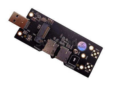 USB 3.0 M.2 Adpater with dual nano-sim for 4g 5g