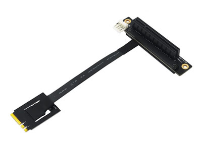 PCIe x8 to M.2 Key A+E Adapter Cable