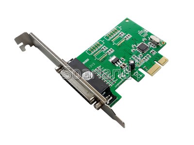 PCIe Parallel DB25 Adapter Card CH382L