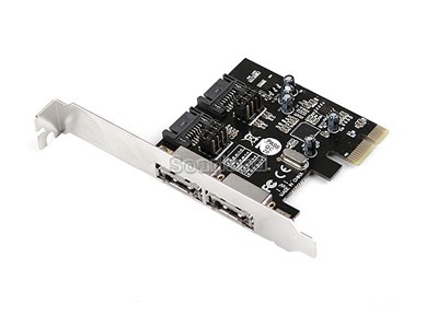 2-Port eSATA 3.0 / 2-Port SATA 3.0 PCI-Express Card
