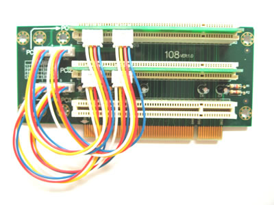32Bit 3-Slot PCI Riser Card 