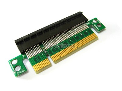 180 Degree PCI-E 8x Riser Card Extender