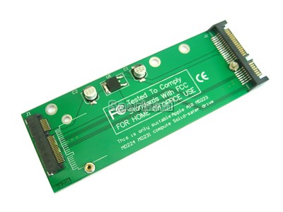 MacBook Air 17+7 PIN SSD to SATA Adapter