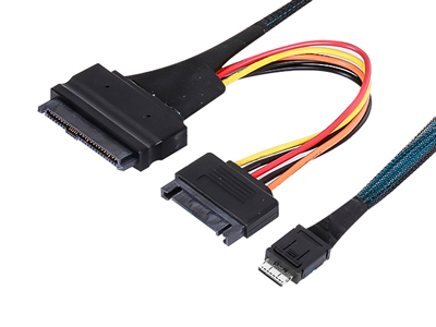 OCuLink SFF-8611 to U.2 SFF-8639 Cable