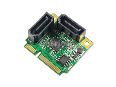 Dual SATA 3 to mini PCIe Adapter