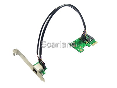 mini PCIe Gigabit Ethernet LAN Card