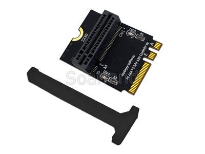 M.2 KEY-M SSD to KEY A+E Adapter