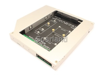 M.2 / mSATA to slim SATA Adapter 2nd SSD Caddy