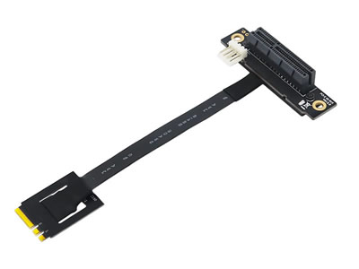 PCIe x4 to M.2 Key A+E Adapter Cable